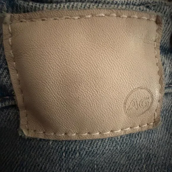 AG Jeans Alicia Denim Midi Skirt | Size 29 | Front Slit High-Waisted Classic Blu - Picture 12 of 12